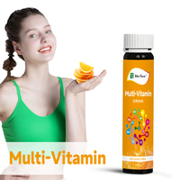 Boisson multivitaminée liquide 50 ml pour l'énergie quotidienne, l'immunité, la santé de la peau et des yeux, le soutien digestif, excellent goût, pas besoin de pilules