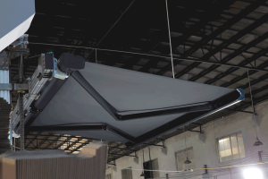 Tùy chỉnh Hợp kim nhôm ngoài trời dù để che nắng tự động có thể thu vào bên mái hiên/Cửa tán với tất cả các mùa nắng/mưa bảo vệ - Product Image 5