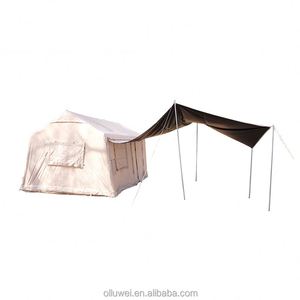 12 ㎡   Carpa de Camping Inflable de Algodón Oxford con Toldo 001, Carpa Portátil para Acampar, Carpa Inflable Portátil - Product Image 1