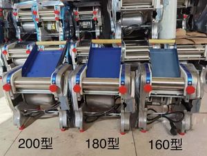 Presse à nouilles électrique en acier inoxydable, machine tout-en-un automatique pour la préparation de la pâte et la fabrication de nouilles, pour usage domestique et commercial - Product Image 1