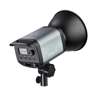 VLOGLITE 100W Iluminación Fotográfica Continua LED COB Profesional, Montura Bowens, Luz de Estudio de Video HD para Transmisión en Vivo