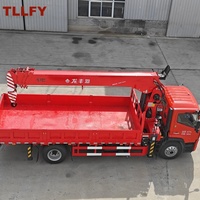 TLLFY Prix attractif Haute qualité Grue de camion télescopique compacte Liyuan de 2 tonnes avec pompe hydraulique