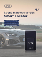 Mini traqueur GSM/GPRS/GPS pour voiture, localisateur GPS intelligent Dispositif de suivi GSM GF07 traqueur Gps Portable Mini