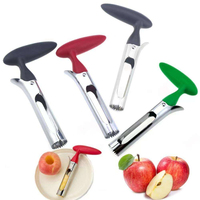 Apple Core Cutter Roestvrijstalen mes Corers Fruit Slicer Multifunctioneel snijden van groenten Perenkoer verwijderd Keukengereedschap