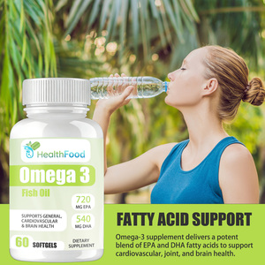 Vente en gros OEM : Complément alimentaire EPA DHA pour la santé cardiaque, cérébrale et du système immunitaire, capsules molles d'huile de poisson oméga 3 des grands fonds marins pour adultes - Product Image 5
