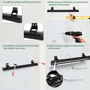 Applique murale led de haute qualité, <span class=keywords><strong>36W</strong></span>, spot lumineux avec prise et interrupteur, éclairage de fête, discothèque - Product Image 3