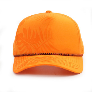 Personnalisé Hommes 5 Panneau Courbe Bord En Plein Air Plage Surf Snapback Chapeaux Activé Par L'eau Conception Changement D'impression Logo Sporty Style Léopard - Product Image 4