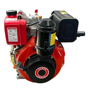 Moteur diesel monocylindre 4 temps refroidi par air 9HP 186fa avec roulement - Product Image 1