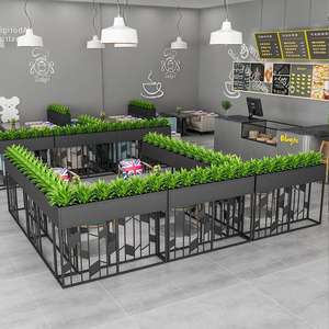 S299 grandes jardinières en fer boîtes à fleurs extérieures clôtures cloison encastrée écran clôture en fer - Product Image 5