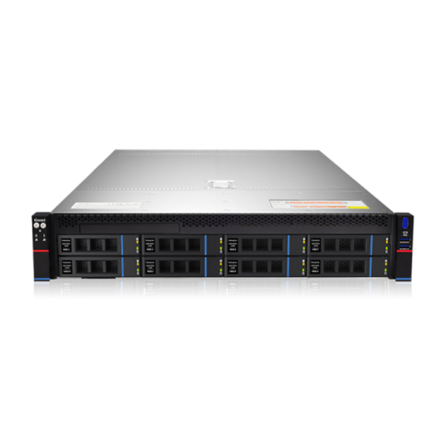 Server Storage Gooxi SR201-D08R-NV AMD EPYC 7513 Cpu 2u 8bay NVME Rack Server