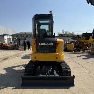 Miniexcavadora Liugong 9035 usada, máquina excavadora de segunda mano asequible de buen rendimiento LIUGONG 9035 en stock para la venta - Product Image 3