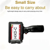 Imprimante à jet d'encre thermique portable haute vitesse pour l'impression de codes QR, codes-barres, dates, numéros, logos et codes de lots sur divers matériaux