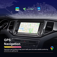 Autoradio Android Podofo 7'' avec CarPlay/Android Auto sans fil, GPS, WIFI, FM, RDS pour VW/PASSAT/SKODA/POLO/FABIA/GOLF 5/6