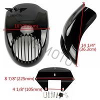 Pour Harley FXR FXRS Dyna XL 1200 1982-2005 pièces de moto phare masque lumière carénage garde Protection avant fourche à capot