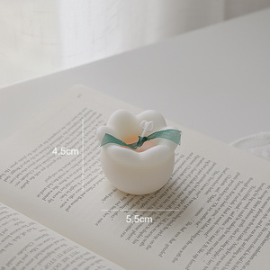 Candele profumate a forma di palla di fiori di rosa decorazione per la casa di nozze Kerze Bougie Tulip candela/candele di cera di soia - Product Image 3