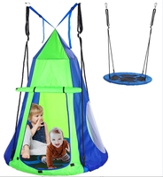 Oxford Nest balançoire de jardin pliable différentes tailles intérieur/extérieur balançoire d'arbre matériau en acier pour parc de trampoline à la maison
