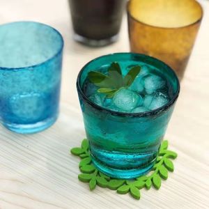 Samyo Custom Mexican Bubble Pink Colored water juice Glass Tumbler Cup <span class=keywords><strong>bicchieri</strong></span> da bere - Product Image 5