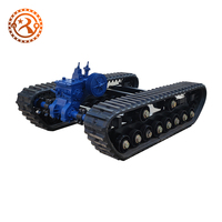 Pompe hydraulique pour chenilles d'excavatrice, châssis à chenilles à couple élevé, transmission stable et anti-usure pour travaux de terrassement