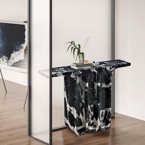 <span class=keywords><strong>Mesa</strong></span> de <span class=keywords><strong>consola</strong></span> de entrada de mármol italiano moderno de estilo nórdico para decoración de hogar o apartamento muebles de sala de estar - Product Image 5