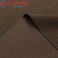 Tissu tricoté en polyester et élasthanne teint 230 GSM, extensible dans les quatre sens, à motif nid d'abeille, pour vêtements de sport, maillots de bain, doublures de chaussures, textiles de maison et confection