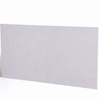 Panneau mural en PVC résistant à l'humidité, panneau rainuré durable pour les murs des salles de classe