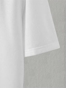 T-shirt pour homme imprimé brodé de qualité supérieure, style streetwear, coupe ample, col rond, manches courtes, décontracté - Product Image 5