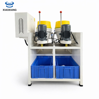 Machine de polissage de bijoux centrifugeuse à disque automatique Huzhou Xiaoxiang 36L*2 avec moteur 2.2KW, utilisation humide et sèche