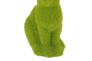 バラエティサイズグリーンモスラビット装飾シミュレーション動物モストピアリーフィギュアイースターデコレーションハッピーイースターバナーエッグ