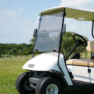 Pare-brise rabattable Tawny 4 mm 5 mm pour voiturette de golf EZGO TXT - Product Image 6