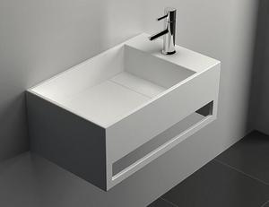 Europeo di lusso In Pietra Artificiale Superficie Solida <span class=keywords><strong>Muro</strong></span> del Bagno Appeso Lavabo lavello - Product Image 2