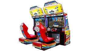Classic Daytona USA Arcade Game <b>Machine</b>, Twin Racing With Seats, Indoor <b>Amusement</b> Park Game Equipment - Product Image 6
