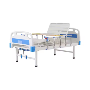 Giường bệnh hai tay quay với nệm và bánh xe để kiểm tra y tế GiườNg BệNh Nhân - Product Image 4