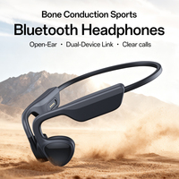 Écouteurs sportifs à conduction osseuse X19 personnalisés en usine, casques ouverts, écouteurs tour de cou, écouteurs sans fil BT6.0 pour la course à pied