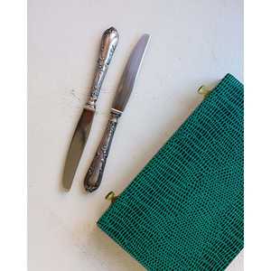 Set Mirellas di 12 coltelli da dessert francesi ed eleganti coltelli da tavola con scatola portaoggetti - Product Image 2