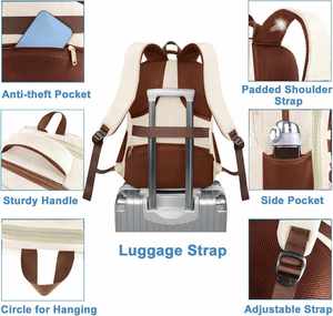 Backpack Lunch <b>Bag</b> for Women Sturdy Teacher Nurse Insulated Cooler Backpack for Work <b>College</b> Travel Picnic - Product Image 6