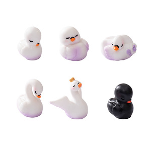 Dp Miniature Swan Ornaments Resin Multi Piece <b>Set</b> For <b>Desk</b> And Car Decoration - Product Image 5