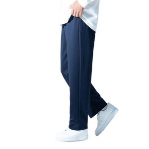 <strong>Navy</strong> <strong>Blue</strong> <strong>School</strong> Pants with One Stripe / Two Stripes Dark <strong>Blue</strong> <strong>School</strong> <strong>Trousers</strong> - Product Image 5