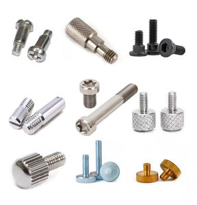 カスタム小型ステンレス鋼パンフラット六角六角ソケットヘッドショルダー親指ねじ真鍮アルミニウム金属機械Torxねじ - Product Image 1