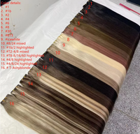 Expédition immédiate : Système d'intégration en maille de cheveux Remy européens de grade 12A, closure en dentelle colorée, micro-liens, tailles 3x5, 3x6, 5x5, 6x6