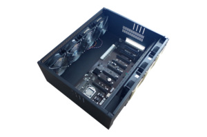 Prix spécial 8-GPU ATX Facteur de forme Boîtier de serveur en alliage d'aluminium <span class=keywords><strong>4Gb</strong></span> DDR3 RAM Boîtiers d'ordinateur et tours avec châssis 8-GPU et ventilateur - Product Image 3