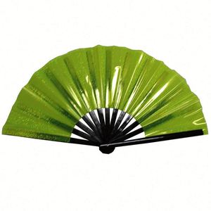 13\" <b>Large</b> Clack Folding Handheld Popping <b>Fan</b> Portable Sports <b>Fan</b> with Loud Noise for New Year Occasions by DST Soul - Product Image 6