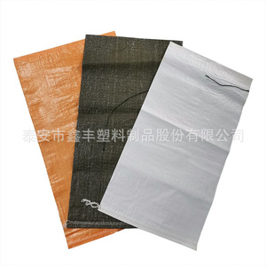Sacos de arena tejidos de plástico Taian Xinfeng de 200 kg, material PP, para control de inundaciones y envasado de cemento - Product Image 5