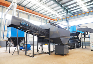 Línea de clasificación de reciclaje de residuos sólidos municipales residuos de cocina de residuos de alimentos industriales profesionales 70TPD - Product Image 5