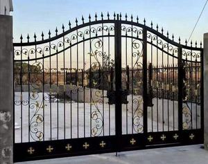 2025Nuevo estilo Puerta principal Diseño Puerta de jardín Puertas de hierro forjado para el hogar - Product Image 4