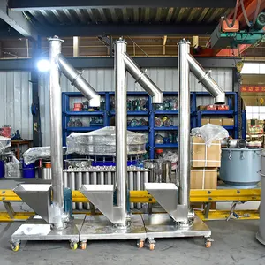 Automatic Feeding Machine Glass Powder Vertical Screw Conveyor Stranded Dragon Particle Powder Feeding Machine