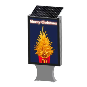 Caja de luz LED para exteriores duradera de 180x120cm, independiente, impermeable, señales de doble cara, sistema estático, acero de vidrio templado de baja fabricación - Product Image 5