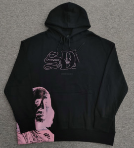 Ventes en gros de sweats à capuche de haute qualité, 100% coton SDLL, streetwear, imprimés avec des strass, sweats à capuche surdimensionnés pour hommes - Product Image 2