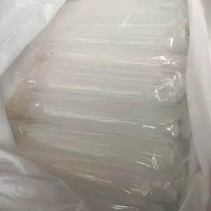 Pajitas de plástico de té con leche de burbujas para bebidas calientes paquete individual