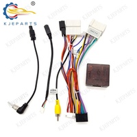 Câble de prise audio automobile 12Pin 24Pin connecteur faisceau de câbles avec boîte Canbus pour lecteur de voiture Dacias Android