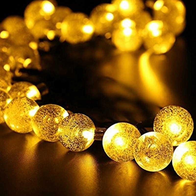 30 Led Ball  Ring Light Solar Lamp Power Led String Fairy Lights Solar Garlands Garden Christmas Decor For Outdoor
